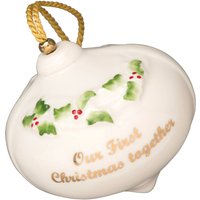 Belleek Classic Our First Christmas image 3
