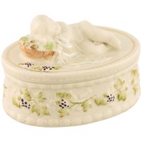 Belleek Classic Cherub Trinket Box