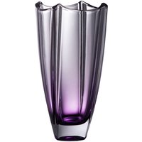 Galway Crystal Amethyst Dune 10" Square Vase image 4