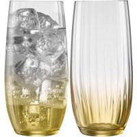 Galway Crystal Erne Hiball Set of 2 in Amber image 5