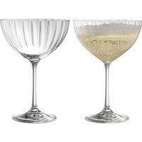 Galway Crystal Erne Saucer Champagne Pair image 4