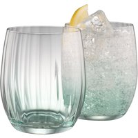 Galway Crystal Erne Tumbler Set of 2 in Aqua image 4
