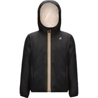 K-WAY - Giacca Junior Ecru/black Pure