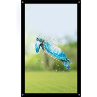 SunCatcher Garden Mirror Swimming Turtle – Rectangular Illustrations by Bree Merryn