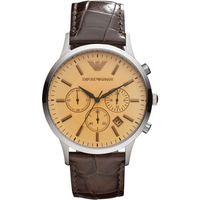 Emporio Armani AR2433 Chronograph Beige Dial Men's Watch