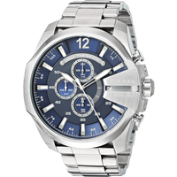 Diesel DZ4417 Mega Chief Chronograph Blue Dial Men's Watch