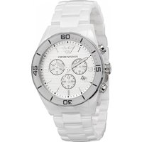 Save 68% on Emporio Armani AR1424 White Ceramic Mens Watch at Watch Watch