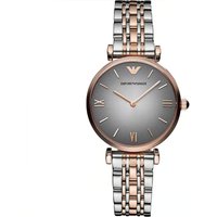 Emporio Armani AR1725 Ladies Watch Gianni T-Bar Two Tone