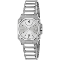 Gucci YA166504 G-Flat Silver D - Luxury Watch Offers review and price