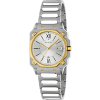 Gucci YA166506 G-Flat Silver D - Luxury Watch Offers review and price