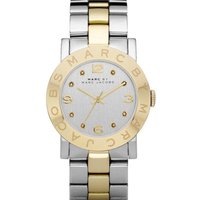 Marc Jacobs MBM3139 AMY Silver Two-Tone Ladies Watch