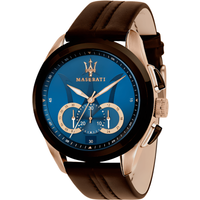 Maserati R8871612024 Traguardo Chronograph Blue Dial Men's Watch