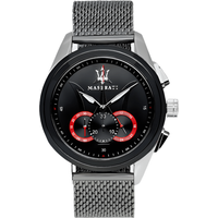Maserati R8873612005 Traguardo Chronograph Black Dial Men's Watch