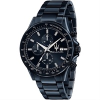Maserati R8873640023 Sfida Chronograph Blue Dial Men's Watch
