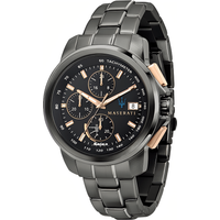 Maserati R8873645001 Successo Chronograph Black Dial Men's Watch