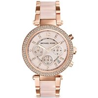 Michael Kors MK5896 Parker Chronograph Ladies Watch Rose Gold