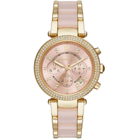 Michael Kors MK6326 Parker Pink Dial Ladies Watch