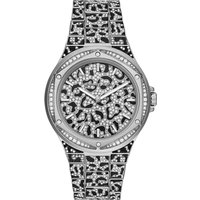 Michael Kors MK7408 Animal Pavé Two-Tone Ladies Watch