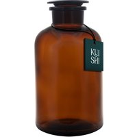 Amber Glass Apothecary Jars