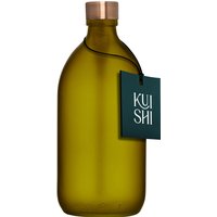 Green Glass Storage Bottle and Cap