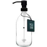 Distributeur de savon transparent minimaliste