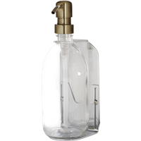 Chrome Single Wall Mounted Soap Dispenser
