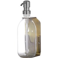 Distributeur de savon mural simple en or