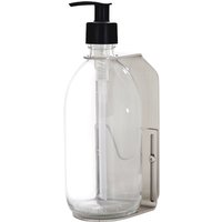 Distributeur de savon mural simple en nickel