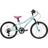 Apollo Zest Junior Mountain Bike Pink Saddle - 20" Wheels