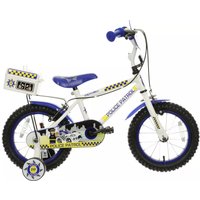 Apollo Blue Police Patrol Kids Mitts - 14" Wheel