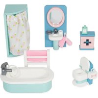 Wooden Dolls house Bathroom Furniture (Classic)
