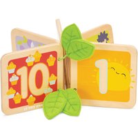 123 Numbers Wooden Book