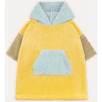 Kidly Label Colourblock Towelling Poncho