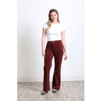 Rant & Rave Bridget Cord Wide Leg Terracotta
