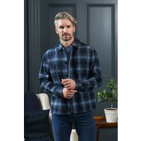 Kenrow Ross Overshirt Blue Check