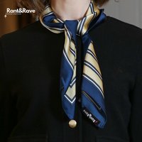Rant and Rave Silvia Scarf Navy