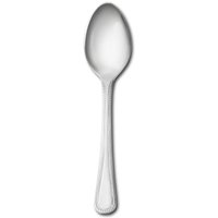 Bead Silver Plated Coffee Spoon - Single