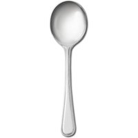 Bead Silver Plated Soup Spoon - Single