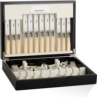 Antique Silver Plated 60 Piece Cutlery Set