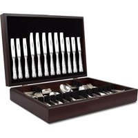 Silver Plated 124 Piece Cutlery Set - Kings