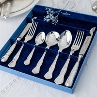 Kings Silver Plated 7 Piece Place Set Pack