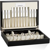 Silver Plated 24 Piece Cutlery Set - Bead