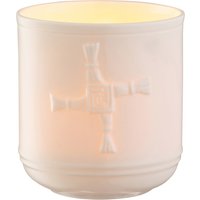 Belleek Living St. Brigid's Cross Jar/Votive