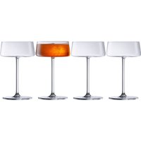 Galway Crystal Alto Cocktail/Martini Set of 4