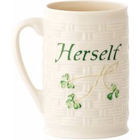 Belleek Pottery (Ireland) Shamrock Mug