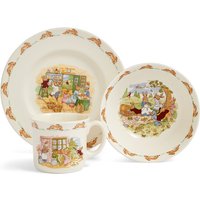Fiskars Royal Doulton Bunnykins Bowl, Plate, & Mug Set - Cream