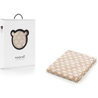 Noordi SUN Cotton Blanket 87 x 110 cm – Luxuriously Soft and Breathable Baby Blanket, Cream