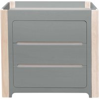 Cocoon Change Area Dresser, Dove Grey / Natural Wash