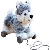 Little Bird Told Me Mishka Dog 2-in-1 Pull Along Toy