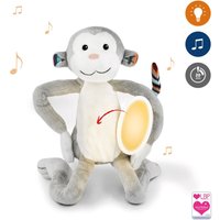 ZAZU Max the Monkey Soft Toy Nightlight with Melodies & Glow